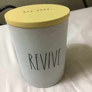 Rae Dunn Revive Lemongrass Scented Jar Candle